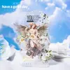 Hermoso Día Pegatinas para Mascotas Serie Ode del Ángel Luz de Concha Diario del Ángel Pegatinas Decorativas DIY 5 Hojas 6 Diseños
