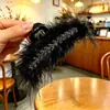 Princesa na Fuga Grande Laço Pegar Acessórios de Cabelo Clip de Tubarão Coreano Clip de Cabelo com Senso Avançado Acessório de Cabeça Feminino