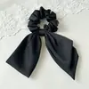 Anel de Cabelo de Tecido de Cetim Liso Colorido de Verão para Rabo de Cavalo Acessório de Cabeça Feminino Camada Dupla Alto Nível Borboleta Ligadura Coluna de Cabelo Anel de Cabelo