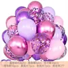 Set de Globos Amazon Transfronterizo 50 Piezas Globos de Lentejuelas Navideños 12 Pulgadas Decoración para Eventos de Escenario y Nochevieja