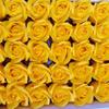 Fábrica de Origen Flor de Jabón de Tres Capas con Base Cabeza de Flor Rosa Simulada Flor de Agua Flor de San Valentín Cabeza de Flor Preservada