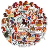 Estilo Nuevo Transfronterizo 56 Pegatinas de Caballos Creativas Modernas Deportes Ecuestres Texto Inspirador Éxito Instantáneo Pegatinas del Año del Caballo