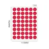 Etiquetas de Puntos, Pegatinas Autoadhesivas, Etiquetas Redondas Selladoras de Color Brillante, Clasificación Transfronteriza, Etiquetas en Blanco para Amazon