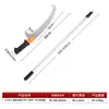 Serrucho para ramas altas de clip, serrucho telescópico de mango largo, serrucho para ramas de gran altura, tijeras para ramas altas, tijeras de podar, serrucho para podar árboles frutales de jardín