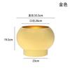 Novo Estilo Chinês Grande Calibre Phalaenopsis Vaso de Flores Especial Cesta Azevinho Balde Dourado Balde de Suporte Decoração de Interiores Ornamentos