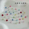 Rinestones para Uñas K9 Pentagrama de Circonita, Estrellas Brillantes y Estrellas de Mar con Base Puntiaguda, Set Mixto para Accesorios de Manualidades con Strass DIY