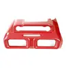 Adecuado para Ford 24 Mustang Consola Central Modificada Panel de Ventilación de Aire Decoración ABS Navegación Fibra de Carbono