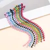 Cadena de Cuentas de Hierro Pintado de Colores Cadena de Cuentas Kit de Materiales para Cadena de Cola de Llavero Colgante de Bolsa Accesorios de Joyería Hechos a Mano para Bricolaje