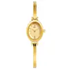 Reloj de Pulsera Compacto y Delgado para Mujer Mia Retro, Pulsera Sencilla Pequeña de Perlas Doradas, Reloj de Cuarzo, Comercio Exterior
