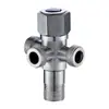 Válvula de Ángulo de Acero Inoxidable Tres Vías Cuatro Vías Una Entrada Dos Salidas Tres Salidas Cuatro Salidas Divisor de Agua Multiusos Interruptor de Calentador de Agua No