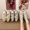 Zapatos Mary Jane estilo ballet con lazo para mujer, nuevo modelo primavera y otoño 2026, tacón plano, boca poco profunda, suela suave, zapatos casuales versátiles