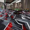 Alfombra Impresa para Sala de Billar Retardante de Llama Completamente Cubierta Área Grande Hotel Comercial Oficina Retardante de Llama Nylon Sala de Billar