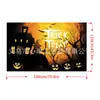 Suministro Especial Transfronterizo Tela de Fondo para Halloween Impresión de Alta Definición Calabaza Casa Embrujada Festival de Fantasmas Serie de Telas de Fondo para Decoración