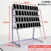Soporte de Piso para Teléfono Móvil de Estudio para Múltiples Teléfonos Metálico de Escritorio Multicapa Multiusos Soporte Metálico para Múltiples Dispositivos para Juegos Móviles