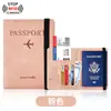 Funda Protectora para Pasaporte, Porta Boletos, Bolsa para Pasaporte, Porta Tarjetas, Bolsa Portátil Todo en Uno para Documentos en el Extranjero para Hombres y Mujeres, Cepillo Antirrobo