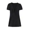 Moda Feminina Verão 2026 Novo Estilo Europeu e Americano Vestido Sexy Hot Girl Decorado com Laço 3067226