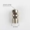 Compressor de Ar Silencioso Sem Óleo Bomba de Ar Acessórios Conector de Saída de Ar Válvula de Esfera Três Vias Válvula de Saída de Ar para Esvaziamento Interruptor