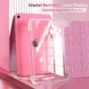 Aplicable a Funda Protectora Plegable Triple para iPad 11, Funda Protectora Dura con Brillo Acrílico para iPad 10, Air de 11 Pulgadas a Prueba de Caídas
