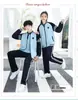 Uniformes Escolares Sob Medida para Alunos de Escolas Técnicas e Ensino Médio, Uniformes Escolares Personalizados para Alunos do Ensino Fundamental e Médio, Modelos de Primavera e Outono, Direto da Fábrica