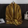 Bufanda/Pañuelo de Cabeza de Gasa con Perlas de Color Sólido, Estilo Nuevo Primavera-Verano, de Moda y Versátil, en Stock