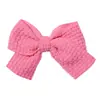 Set de Pasadores de Mariposa Rayados Europeos y Americanos para Niñas, Lindos Pasadores de Princesa con Borde de Tela, Accesorios para el Cabello Vintage 3002