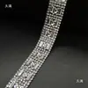 Brillantes Pedrería de Cristal Pedrería Hotfix Tiras Adhesivas de Pedrería Decoraciones Caseras DIY Pegatinas de Pedrería Cinta de Pedrería Ropa Zapatos Sombreros Accesorios Materiales