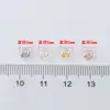 Tapones para los oídos semircirculares de silicona transparente de plata de ley S925, Accesorios para pendientes, Tapas para los oídos, Topes para los oídos, Hebillas para los oídos, Dispositivo anticaída