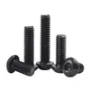 Tornillos de Cabeza Avellanada Negra y Cabeza de Champiñón con Cuadro Hexagonal Grado 10.9