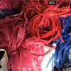 Color equipaje con forma de tira incrustada tubo de plástico tubo PET tira de hueso Dobladillo bolso bolsa tira incrustada punto