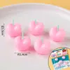 Pastel de estilo coreano de celebridades de Internet, decoración decorativa, creativa, tridimensional, fruta, cereza, forma de cereza, vela, complemento de cumpleaños
