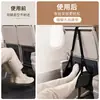Reposapiés de viaje, soporte inflable para los pies para apoyar los pies en vuelos de larga distancia, trenes de alta velocidad, automóviles, para viajes al extranjero y como ayuda para dormir en la oficina