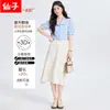 2026 Verano Nuevo Estilo Oficina Viaje Camisa Profesional Formal Blanca para Mujer Manga Corta Chifón de Alta Gama Conjunto