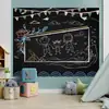 Pegatinas de Pizarra Pegatinas de Pizarra Blanca Borrables para Niños Enseñanza Graffiti Hogar Pegatinas Autoadhesivas Pegatinas de Pared Removibles Papel Tapiz