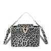 Moda Estampado de Leopardo Casual 2025 Tendencia Retro Simple Estilo Chica Popular Bolso Cuadrado Pequeño de Hombro Cruzado