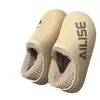 Pantuflas de algodón impermeables para hombre, estilo nuevo invierno 2026, con forro de felpa, suela suave, cálidas, antideslizantes y adecuadas para usar en exteriores, también disponibles como par para parejas