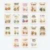18 Tarjetas Musicales Inspiradoras de Animales de Dibujos Animados con Diseños Lindos y Texto Conmovedor, Adecuadas para Regalos Cotidianos