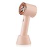 Mini ventilador de mano de turbina en stock, portátil para exteriores, portátil, con carga USB, silencioso, pequeño ventilador eléctrico, mini ventilador