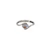 Anillo de Piedra Lunar Transfronterizo para Mujer Lujo Ligero Diseño de Nicho Anillo para Dedo Alta Gama Moda Personalidad Anillo Abierto