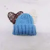 Suministro spot lindo sombrero pequeño de lana rizada coreana tejido accesorios para sombreros accesorios DIY accesorios para funda de teléfono móvil