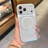 Transforma-se em uma Capa de Celular Magnética com Padrão de Fio de 17 Penas em Segundos, Adequada para Apple 17Promax Criativa 17Pro Tendência 13/15/16