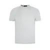Camiseta Casual Versátil Simples de Manga Curta Xadrez Pequeno Elástica de Modal Estilo Americano Tendência para Homens e Mulheres, Verão