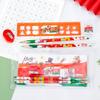 Conjunto de Papelaria de Natal Xiaomeng Presente para Crianças Jardim de Infância Material Escolar de Aprendizagem Atacado Conjunto de Lápis para Alunos do Ensino Fundamental