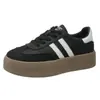 Zapatillas de Entrenamiento Alemanas para Mujer 2026 Primavera y Otoño Nuevas Versátiles Estudiante Suela Gruesa Blancas Casual Deportivas Tendencia Tenis