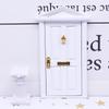 Casa de bonecas Amazon pináculo de Natal porta Casa de bonecas mini móveis cena miniatura BJD modelo de simulação