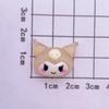 Accesorios de Resina Transparentes de Cinnamoroll Kuromi para Manualidades, Funda de Teléfono, Taza de Agua, Imán para Nevera, Accesorios de Decoración para Pasadores