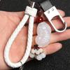 Colgante de Llave de Coche de Gama Alta Pixiu de Obsidiana Hebilla de Cinturón Colgante Creativo para Pareja Hombre y Mujer Regalo Venta al por Mayor