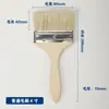 Pincel pincel industrial color real marca 1 pulgada 2 pulgadas 3 pulgadas 4 pulgadas 8 pulgadas barbacoa pelo suave pegamento brocha de cerdo