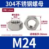 Aço Inoxidável 304 Porcas Finas Sextavadas com Flange para Soldagem Anti-Afrouxamento, Porcas Quadradas, Porcas com Tampa, Porcas Borboleta, Vários Tipos de Porcas Venda por Atacado