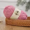 Fio Prata Iridescente Fio de Algodão Vazado Algodão Linho Brilhante 1.5mm Tricô à Mão DIY Crochê Sacolas Chapéus Almofadas Fio