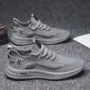 Zapatos Versátiles para Hombre de Exterior Suela Suave Estilo Coreano Zapatos para Correr Zapatos para Hombre Talla Grande Verano Malla Tejida Fly Transpirables Zapatos Deportivos